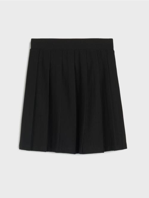 Sinsay - Mini sukňa so záhybmi - čierna