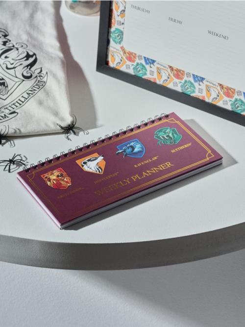 Sinsay - Týždenný plánovač Harry Potter - bordová