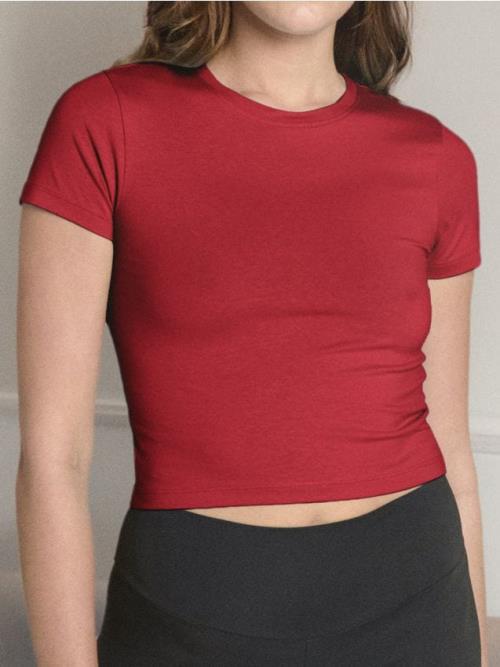 Sinsay - Crop top - červená