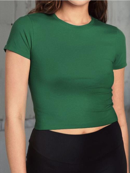 Sinsay - Crop top - zelená