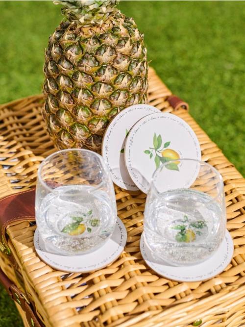 Sinsay - Podložka pod pohár 4 pack - viacfarebná