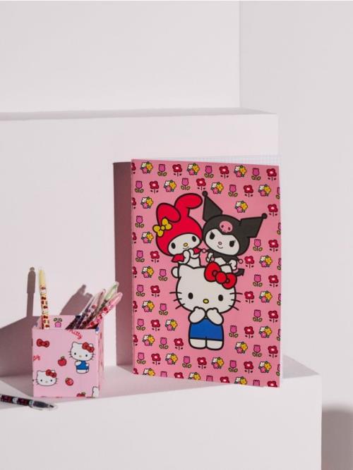 Sinsay - Zošit A4 Hello Kitty and Friends - ružová