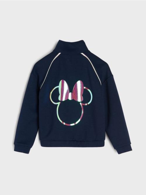 Sinsay - Mikina s prímesou viskózy Minnie Mouse - tmavomodrá