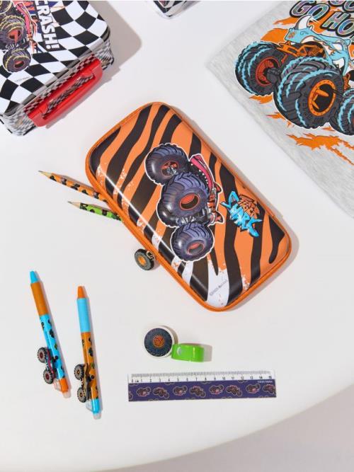 Sinsay - Peračník s 3D aplikáciou Hot Wheels - tmavomodrá