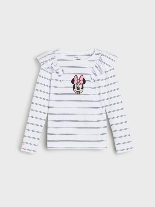 Sinsay - Tričko s dlhými rukávmi Minnie Mouse - viacfarebná