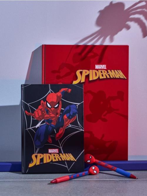 Sinsay - Zošit so štvorčekmi Spider-Man - červená