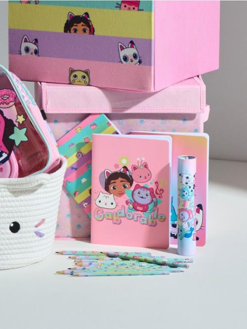 Sinsay - Zošity A5 3 balenie Gabby's Dollhouse - viacfarebná