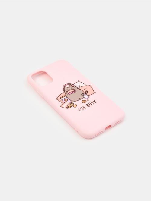 Sinsay - Puzdro na telefón iPhone 11/XR Pusheen the Cat - ružová