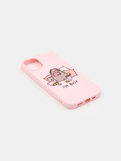 Sinsay - Puzdro na telefón iPhone 13/14 Pusheen the Cat - ružová