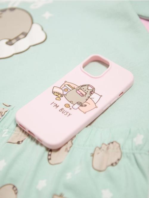Sinsay - Puzdro na telefón iPhone 15 Pusheen the Cat - ružová