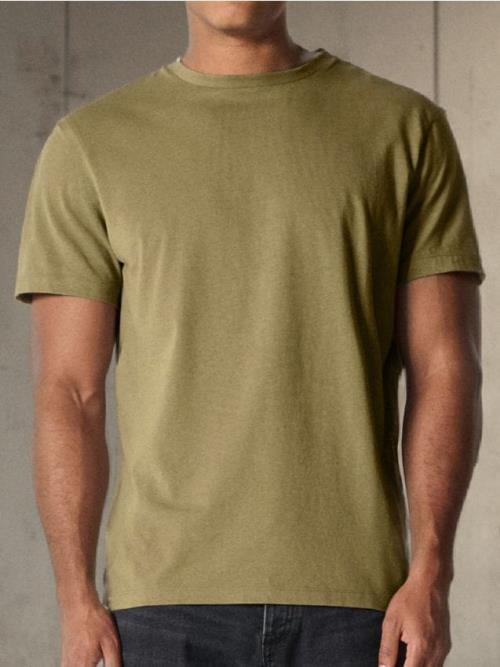 Sinsay - Tričko s krátkym rukávom - khaki