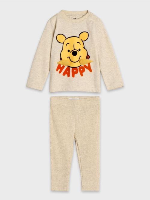 Sinsay - Úpletová súprava Winnie The Pooh - krémová