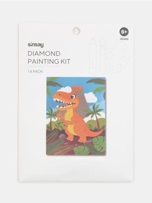 Sinsay - Súprava na maľovanie diamantmi - zelená