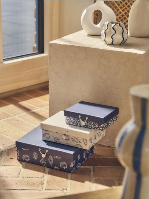Sinsay - Úložný box 3 balení - viacfarebná