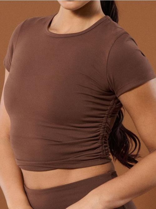 Sinsay - Crop top - hnedá