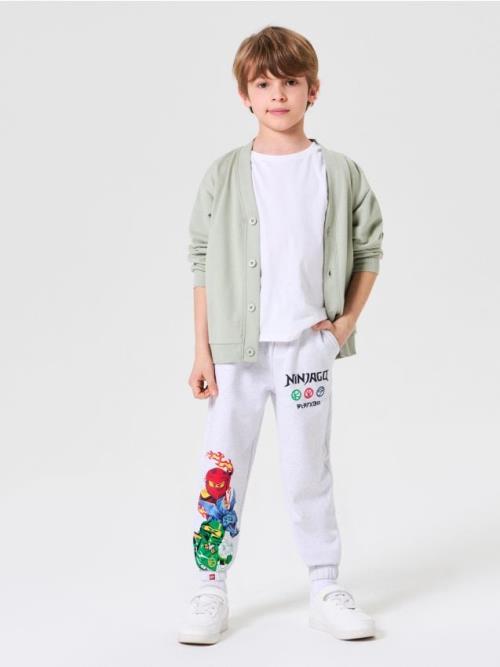 Sinsay - Tepláky Ninjago - svetlošedá