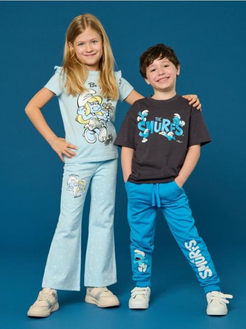 Sinsay - Tepláky The Smurfs - modrá