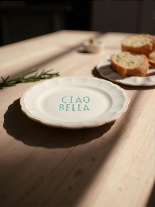 Sinsay - PLATE - svetlomodrá