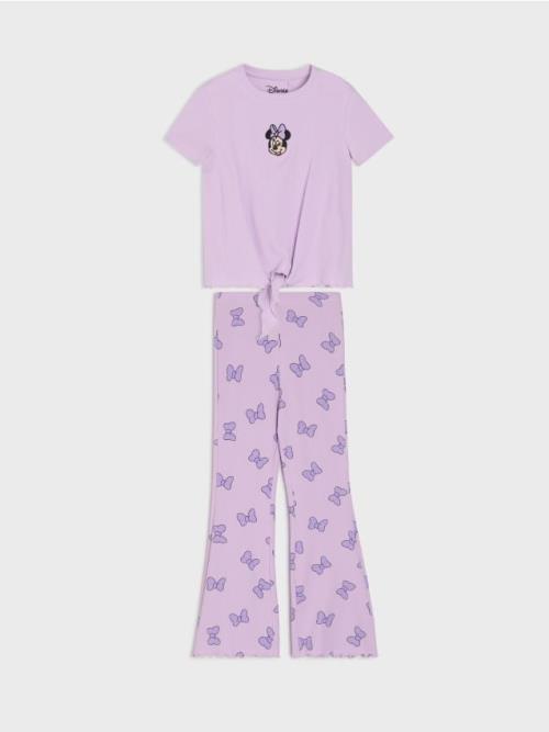 Sinsay - Úpletová súprava Minnie Mouse - levanduľová