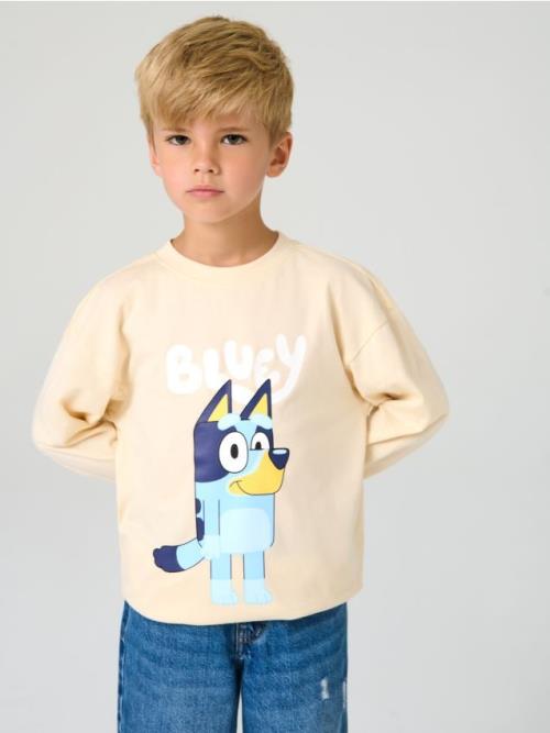 Sinsay - Tričko s dlhými rukávmi Bluey - telová