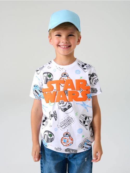 Sinsay - Tričko s potlačou Star Wars - biela