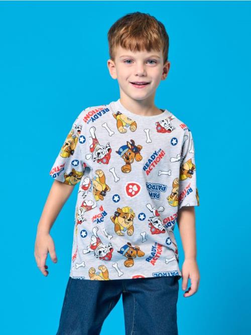 Sinsay - Tričko PAW Patrol - svetlošedá