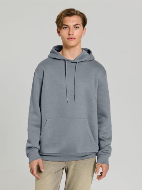 Sinsay - Základný hoodie - svetlomodrá