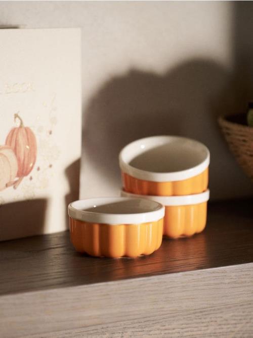 Sinsay - Keramické formy na pečenie, balenie 3 ks - oranžová