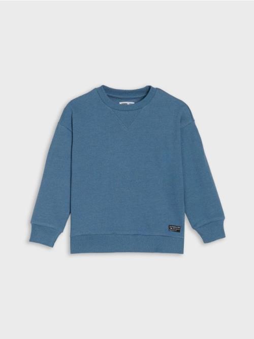 Sinsay - Mikina crewneck - sivomodrá