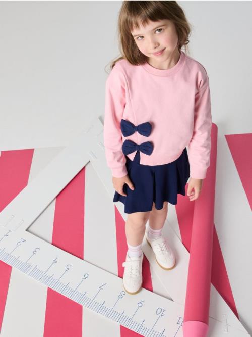 Sinsay - Mikina crewneck - ružová