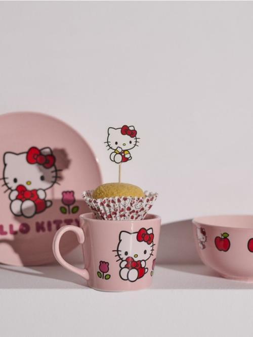Sinsay - Pohár s potlačou Hello Kitty - viacfarebná