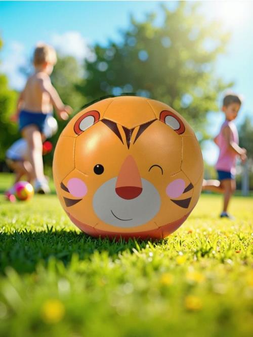 Sinsay - Hračka – Lopta so zvieracím motívom - oranžová