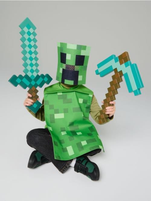 Sinsay - Karnevalový kostým Minecraft - svieža zelená