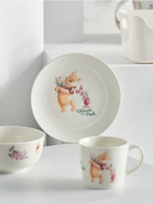 Sinsay - Keramický tanier Winnie The Pooh - viacfarebná