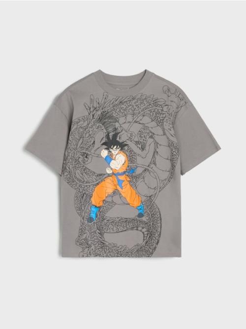 Sinsay - Tričko DragonBall - svetlošedá