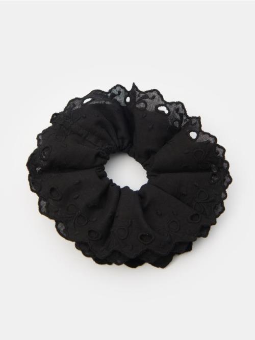 Sinsay - Gumička do vlasov scrunchie - čierna