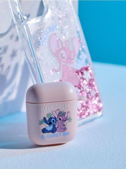 Sinsay - Puzdro na slúchadlá Airpods 1/2 Stitch - ružová