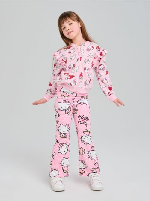Sinsay - Nohavice Hello Kitty - ružová