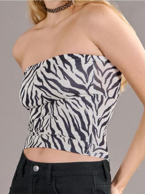 Sinsay - Top v štýle bandeau - viacfarebná