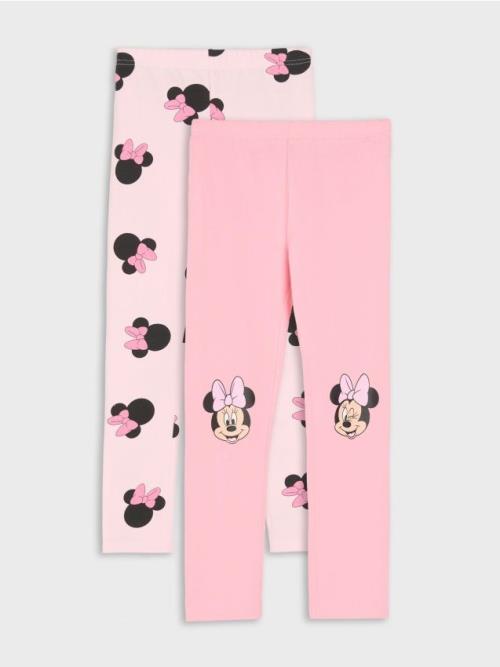 Sinsay - Súprava 2 legín Minnie Mouse - ružová