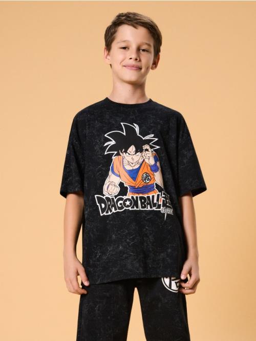 Sinsay - Chlapčenský set Dragon Ball - antracitová