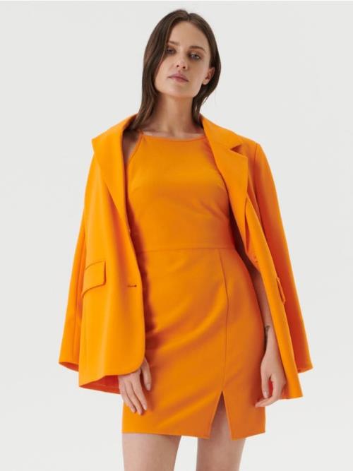 Sinsay - Minišaty na tenké ramienka - oranžová