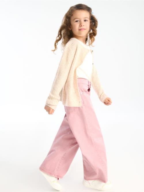 Sinsay - Rifle wide leg - ružová