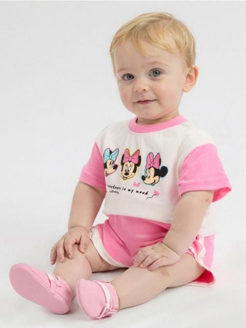 Sinsay - Úpletová súprava Minnie Mouse - krémová
