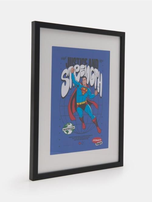 Sinsay - Plagát v ráme Superman - tmavomodrá