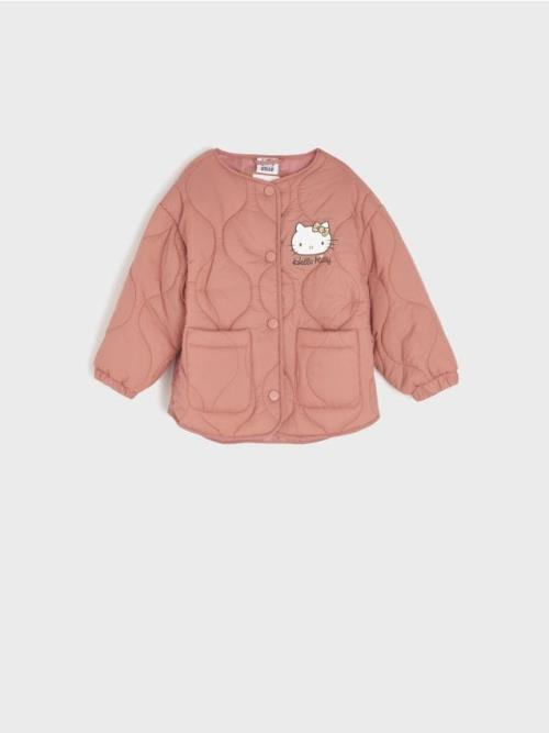 Sinsay - Bunda Hello Kitty - popolavá ružová