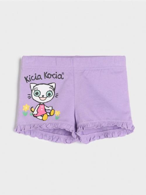 Sinsay - Kraťasy Kitty Kotty - levanduľová