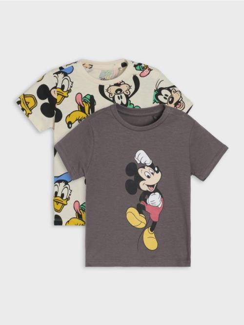 Sinsay - Súprava 2 tričiek Disney - tmavosivá