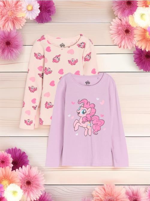 Sinsay - Súprava 2 tričiek s dlhými rukávmi My Little Pony - levanduľová