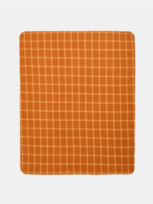 Sinsay - Kockovaný prehoz - oranžová